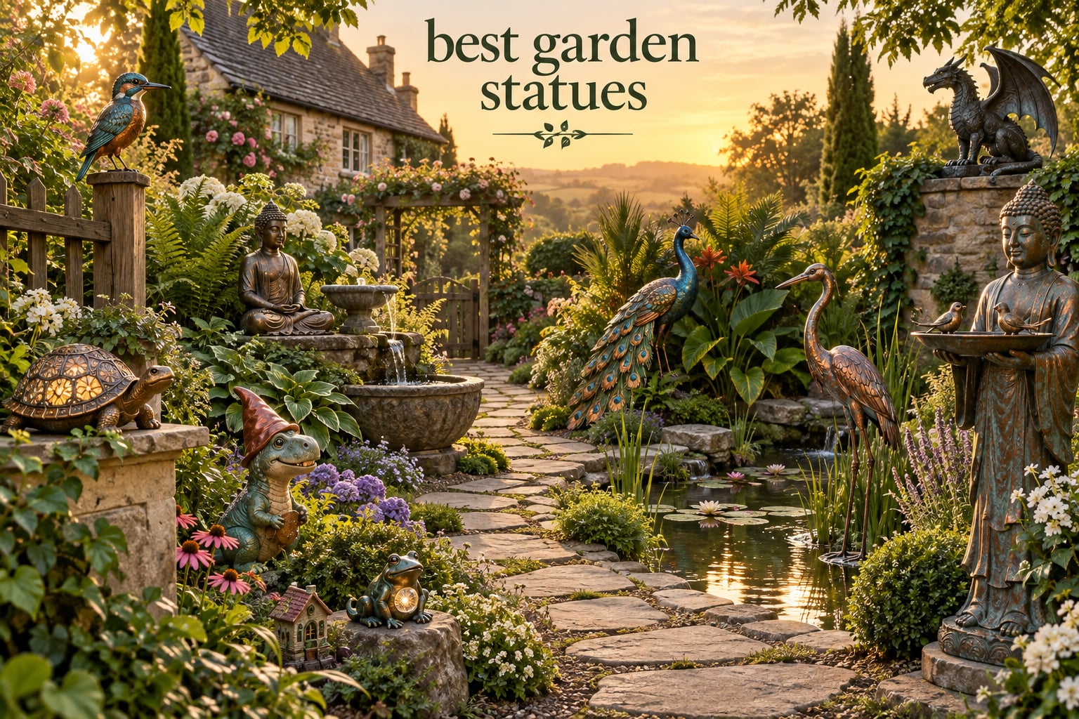 best garden statues