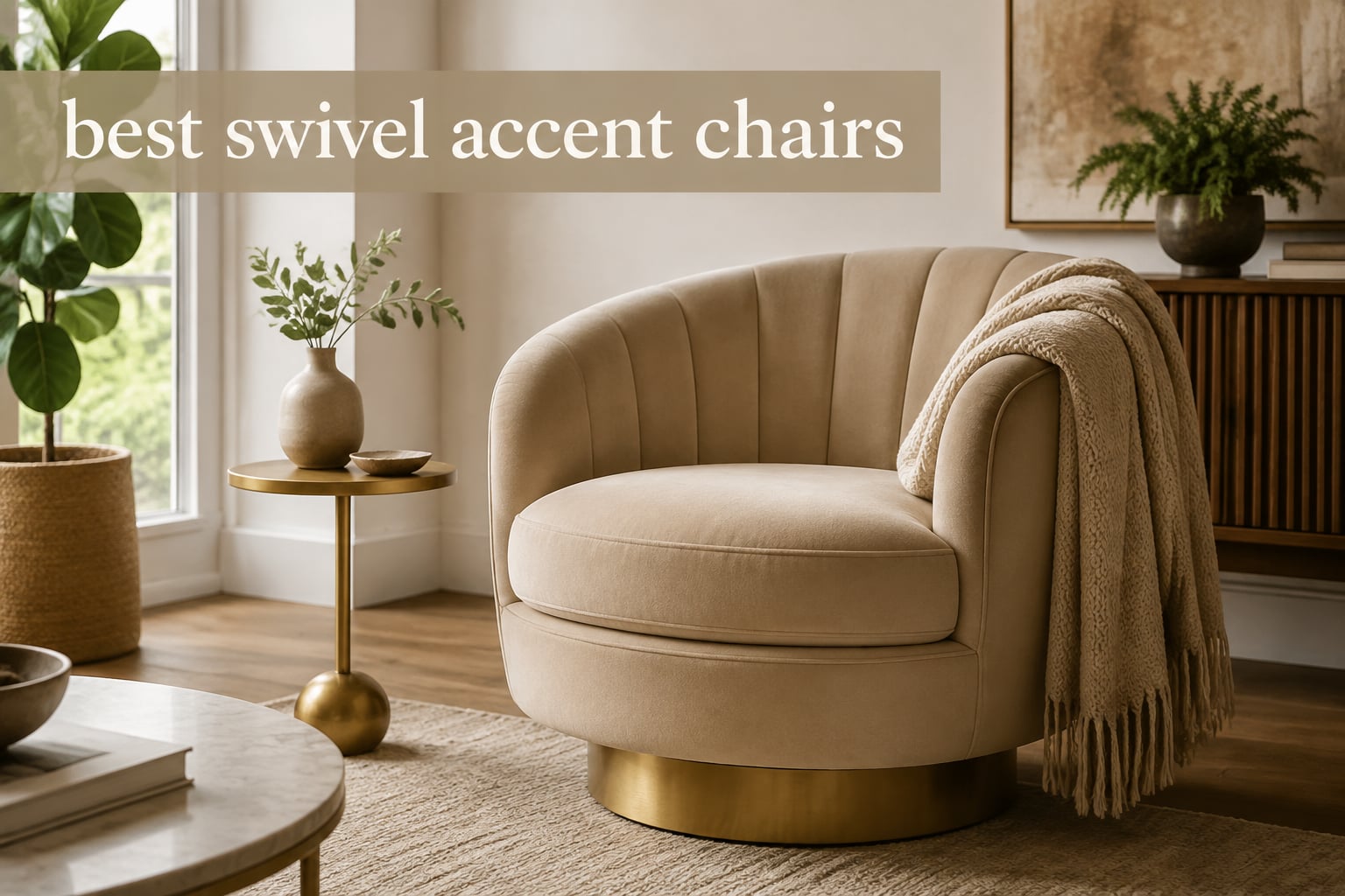 best swivel accent chairs