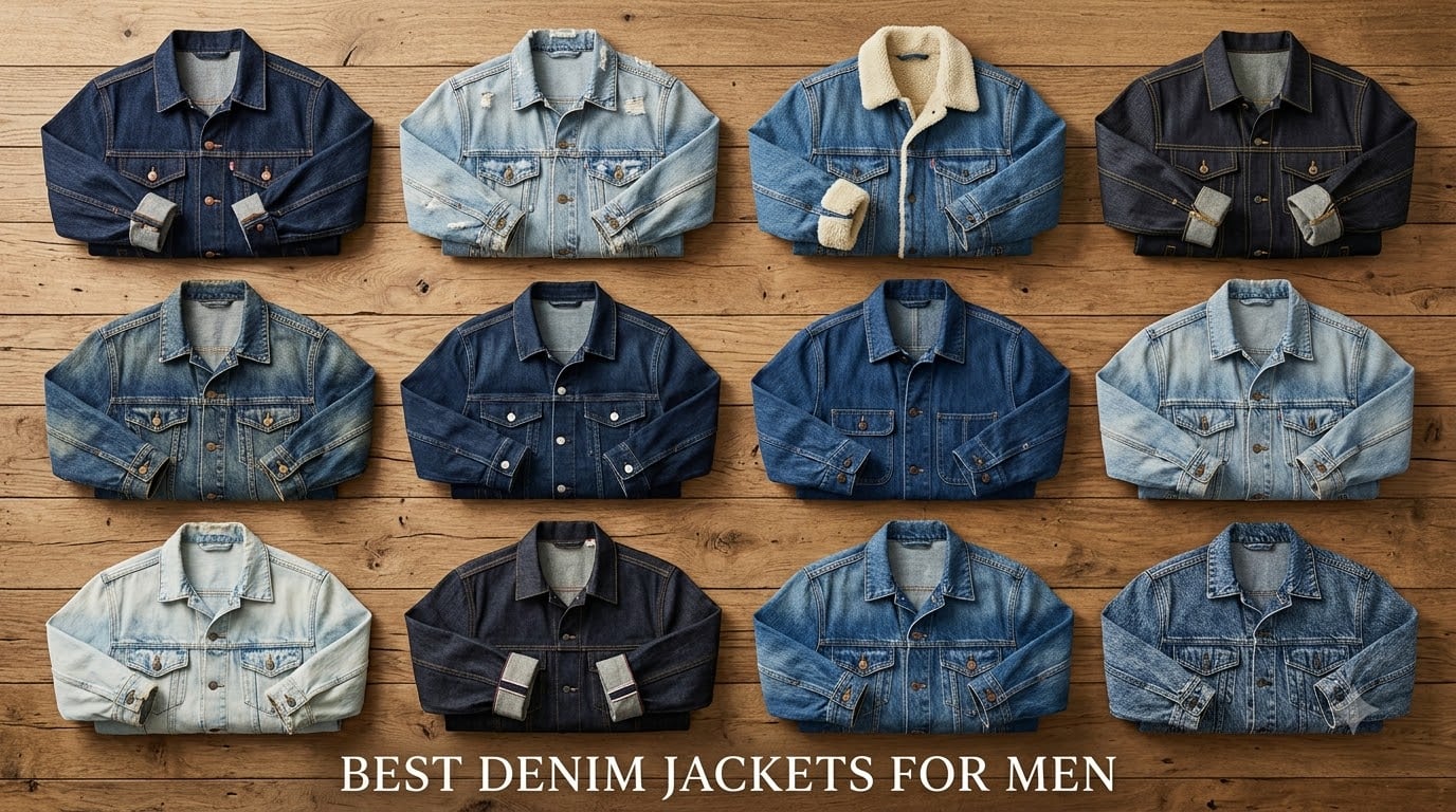 best denim jackets for men