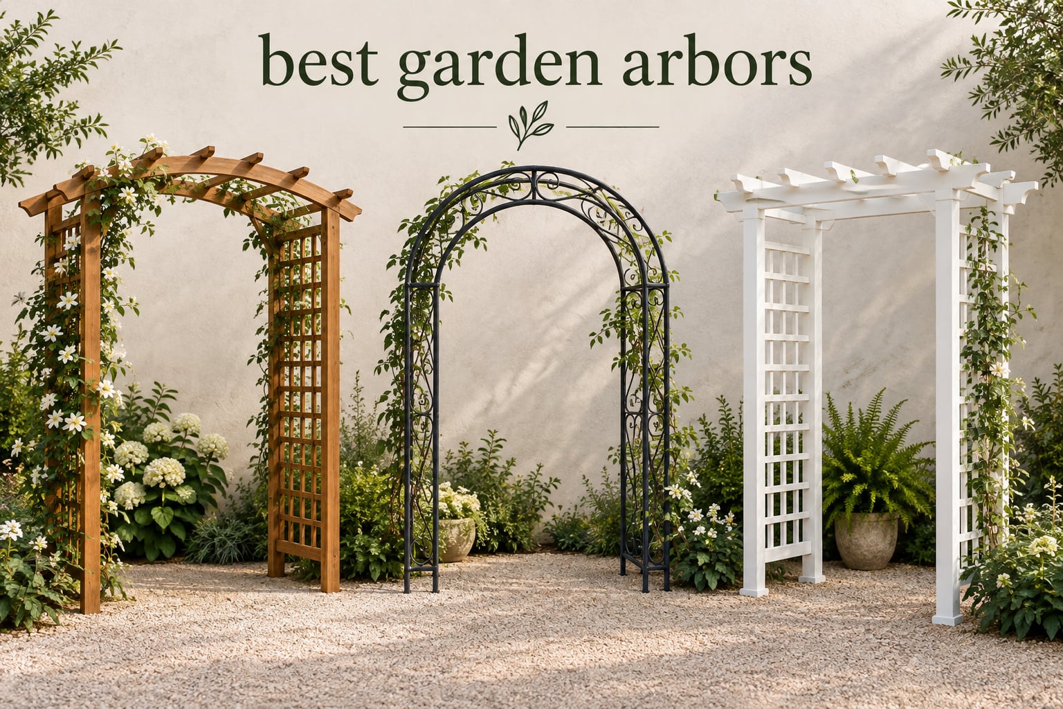 best garden arbors