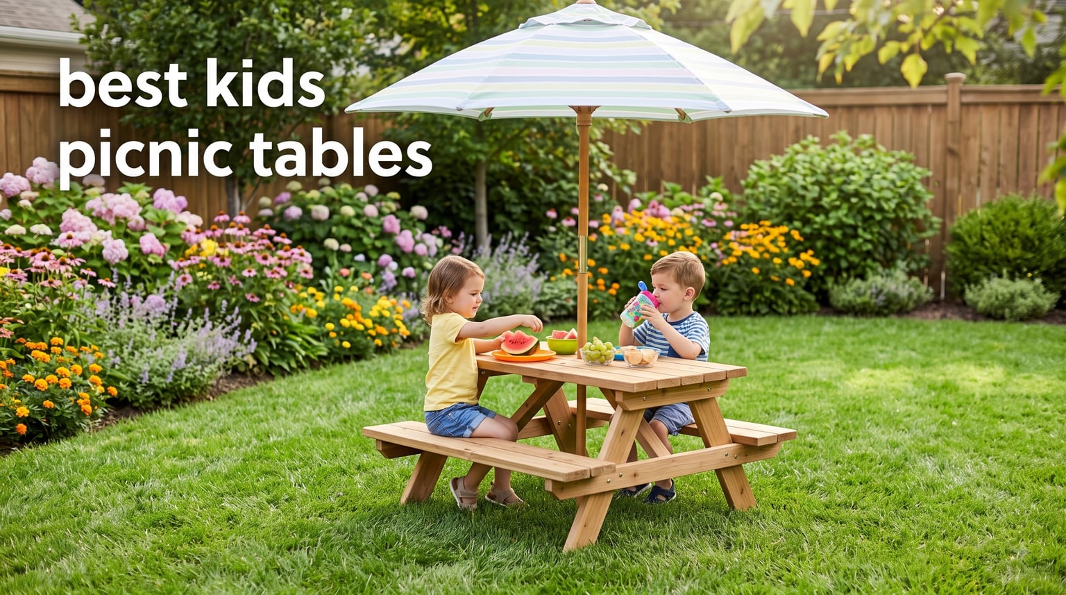 best kids picnic tables