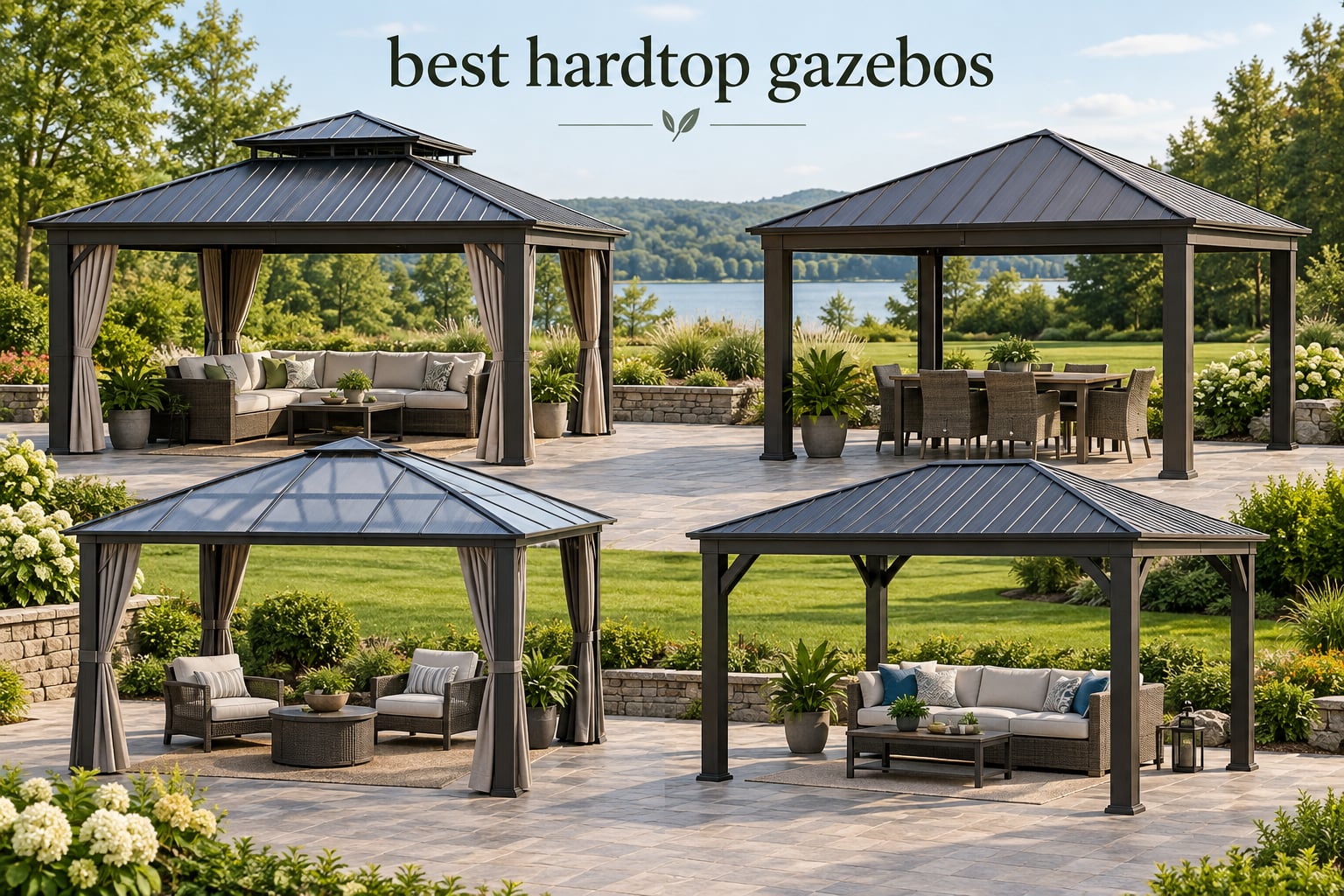 best hardtop gazebos