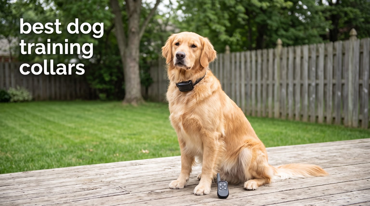 best dog training collars