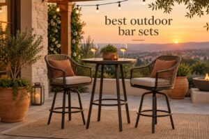 best outdoor bar sets