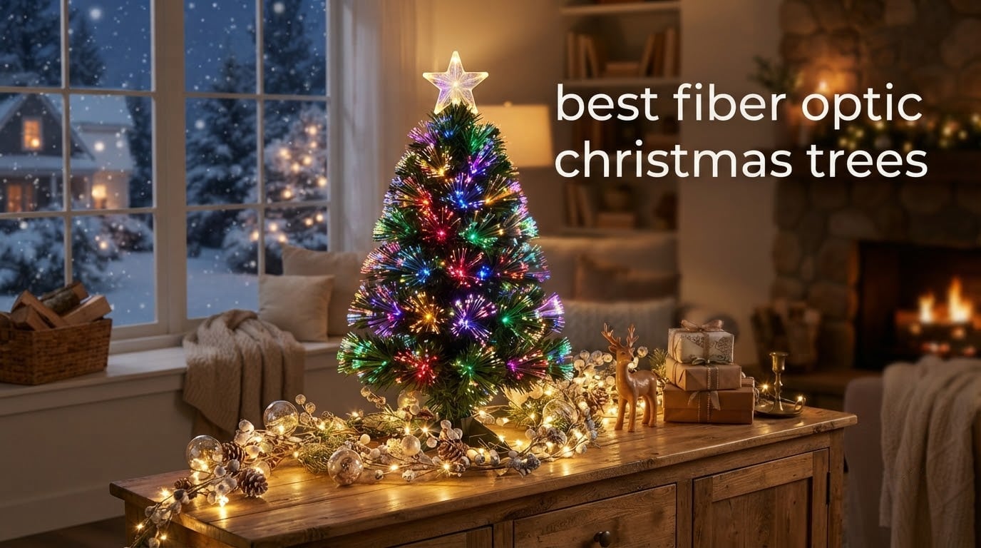 best fiber optic christmas trees