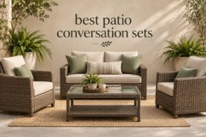 best patio conversation sets