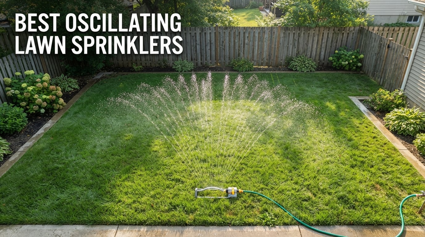 best oscillating lawn sprinklers