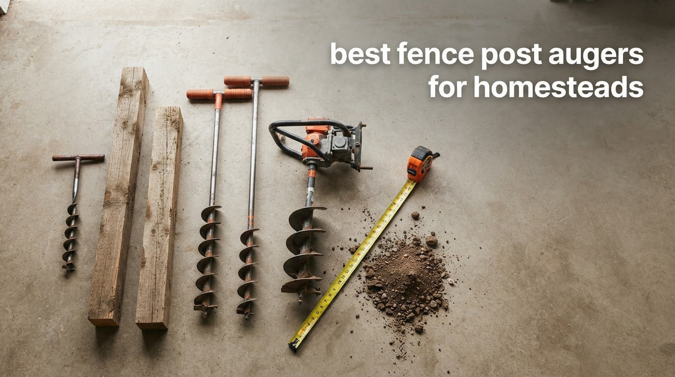 best fence post augers for homesteads