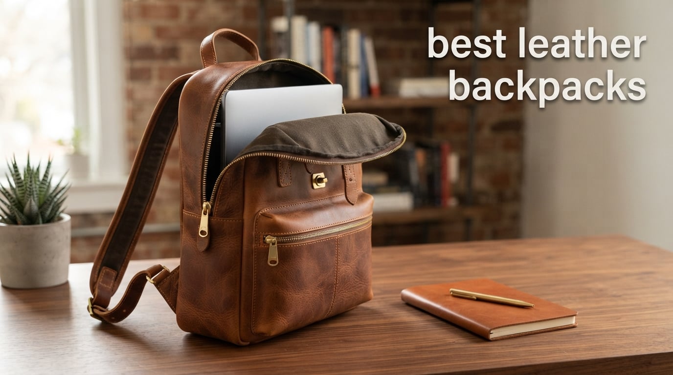 best leather backpacks