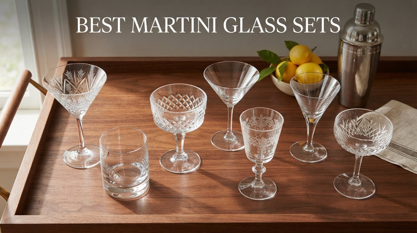 best martini glass sets