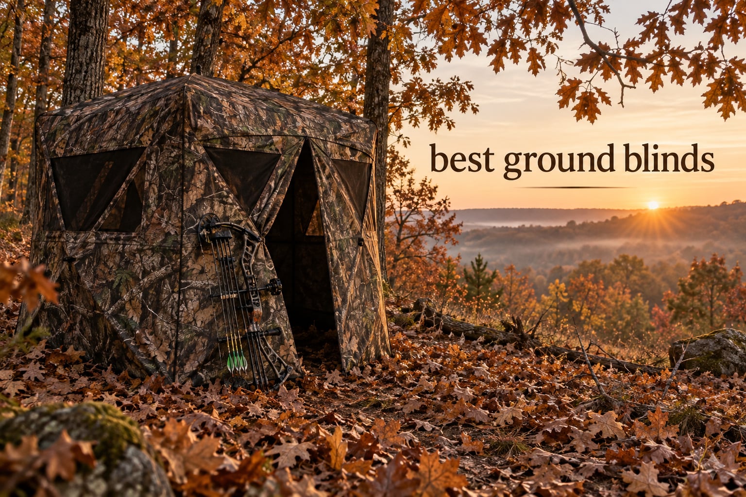 best ground blinds