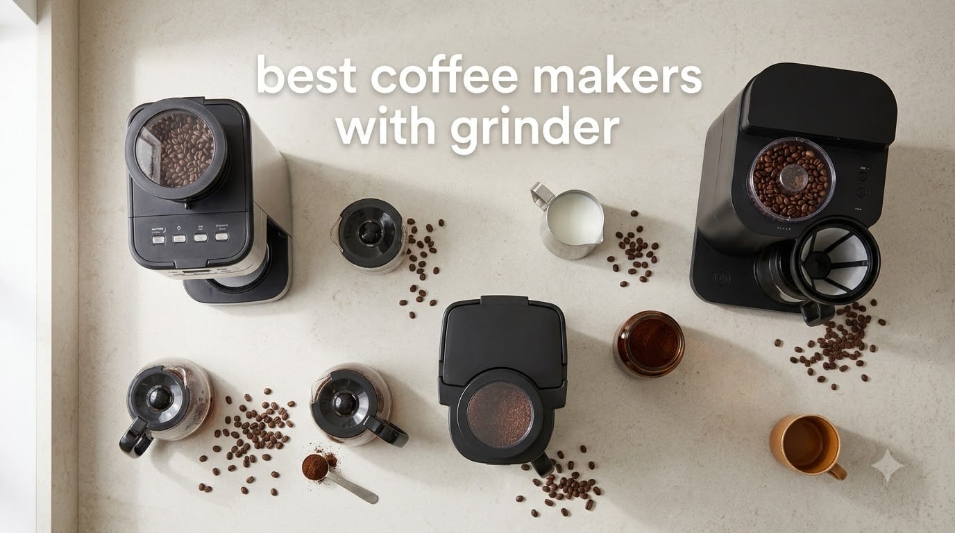 best coffee makers with grinder