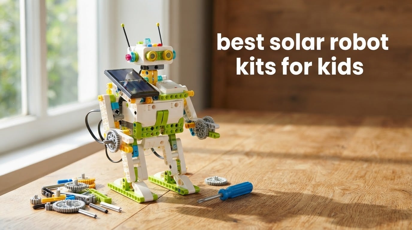 best solar robot kits for kids