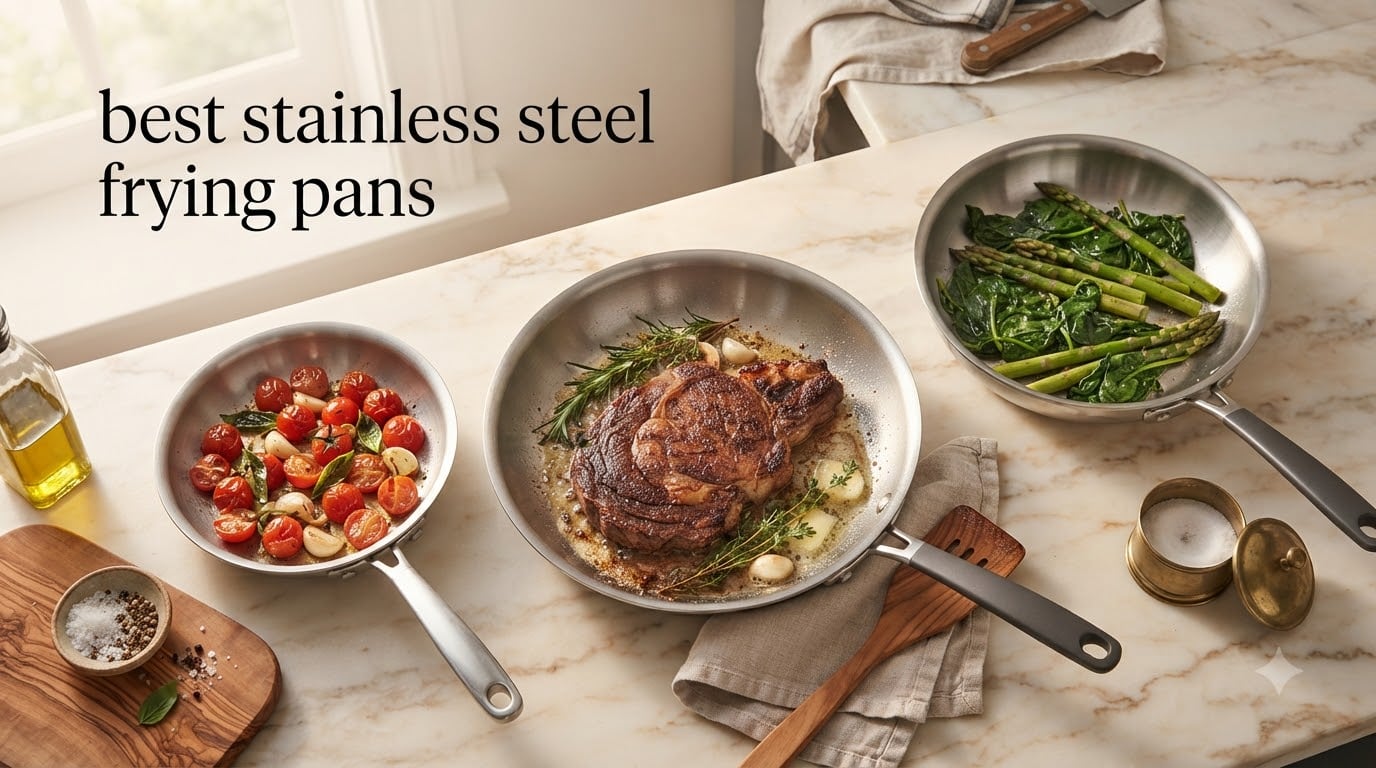 best stainless steel frying pans