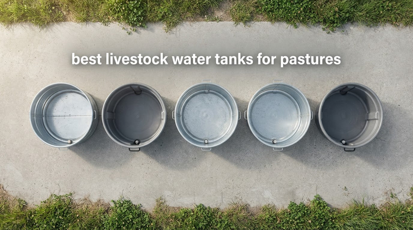 best livestock water tanks for pastures
