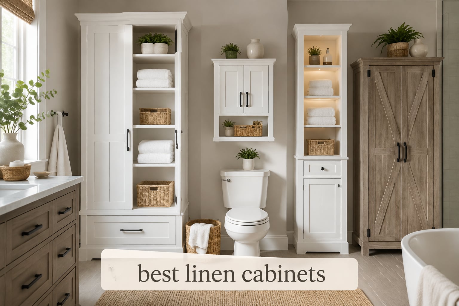 best linen cabinets