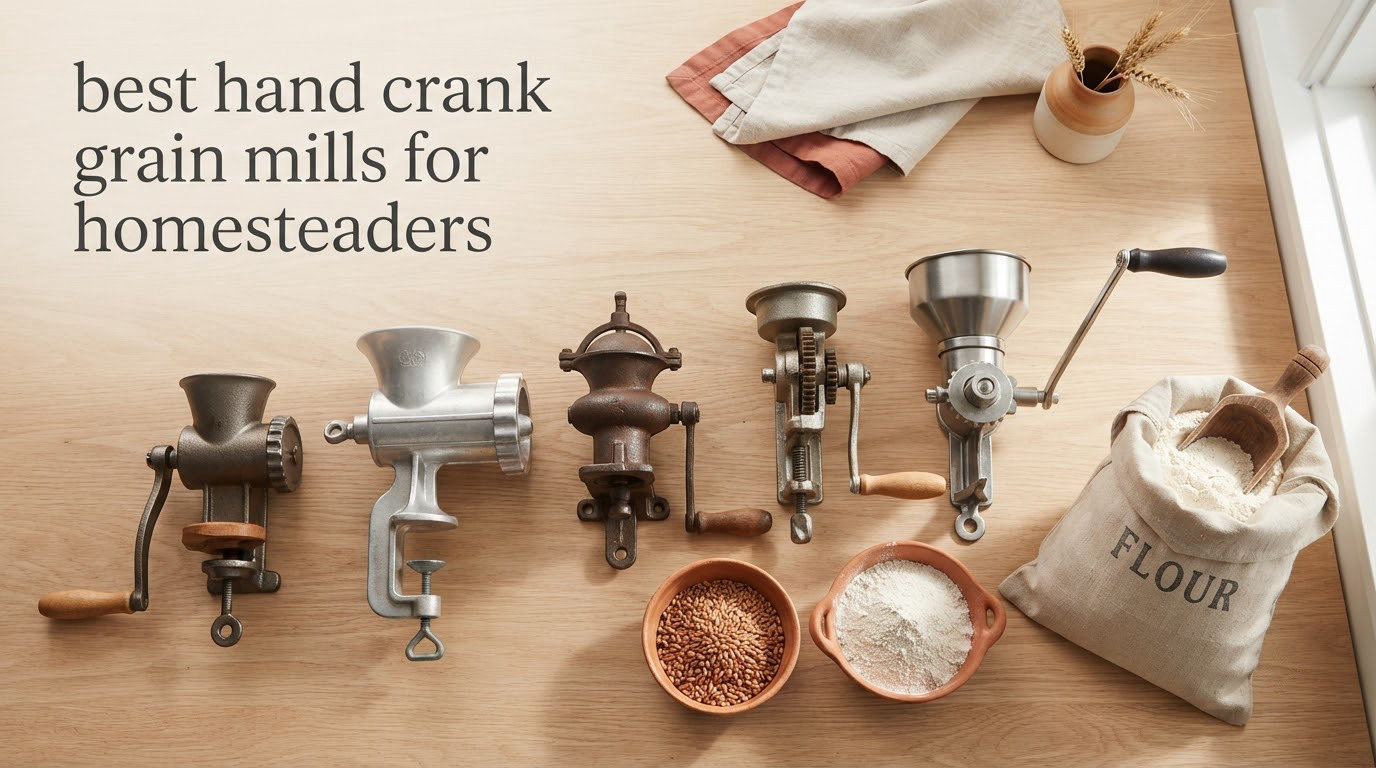 best hand crank grain mills for homesteaders