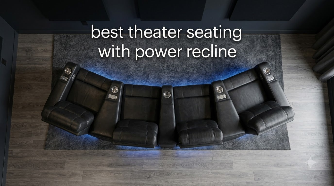 best theater seating with power recline