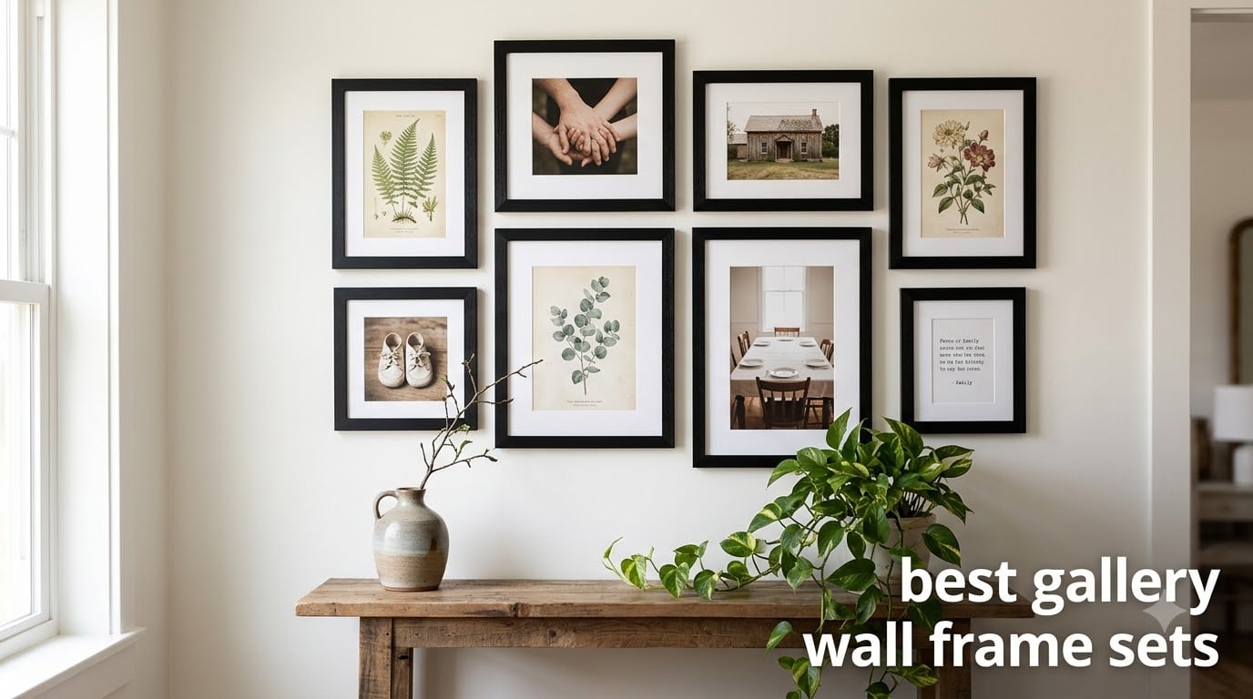 best gallery wall frame sets