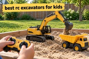 best rc excavators for kids