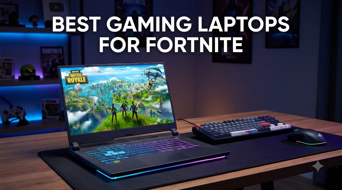 best gaming laptops for fortnite