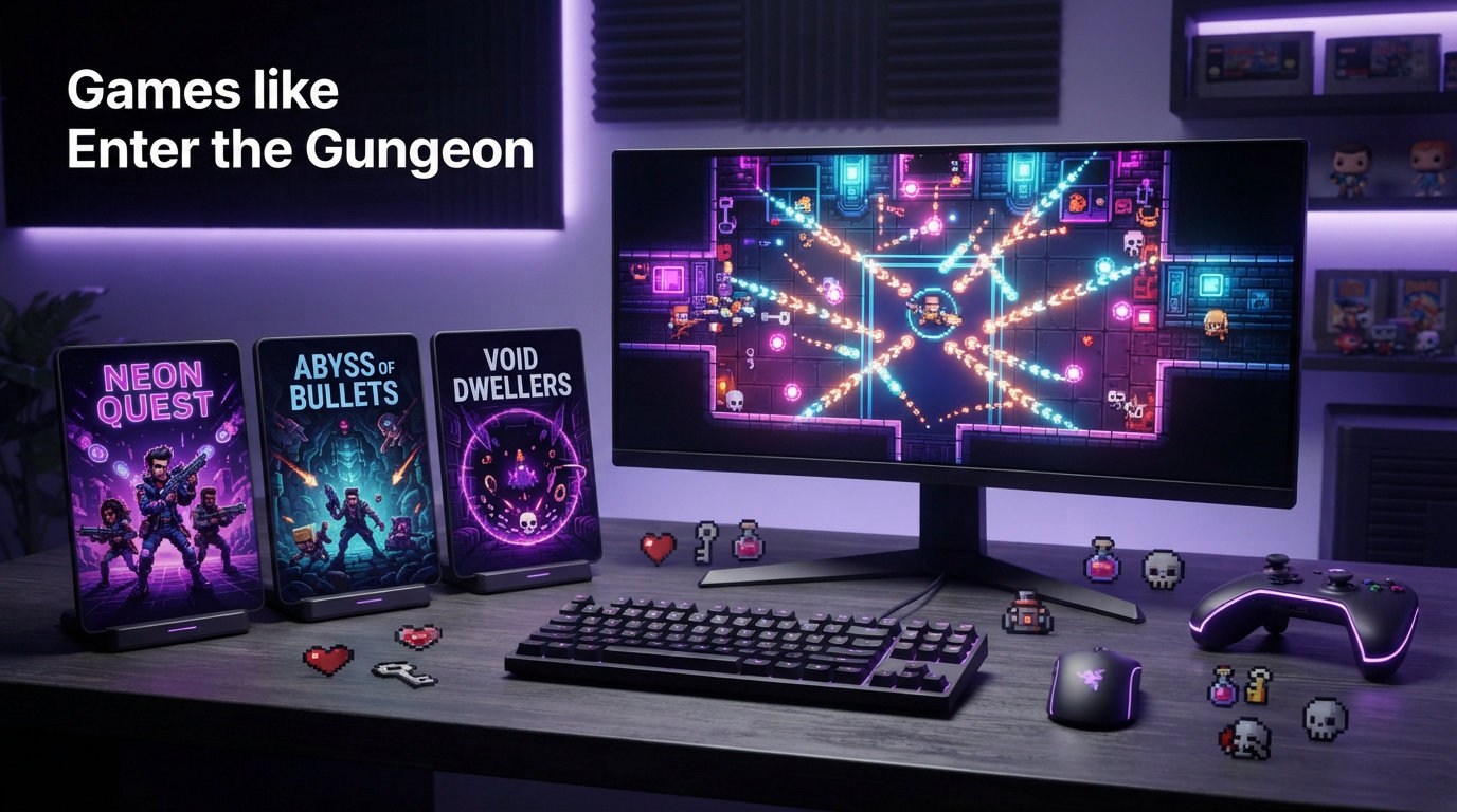 Games like Enter the Gungeon