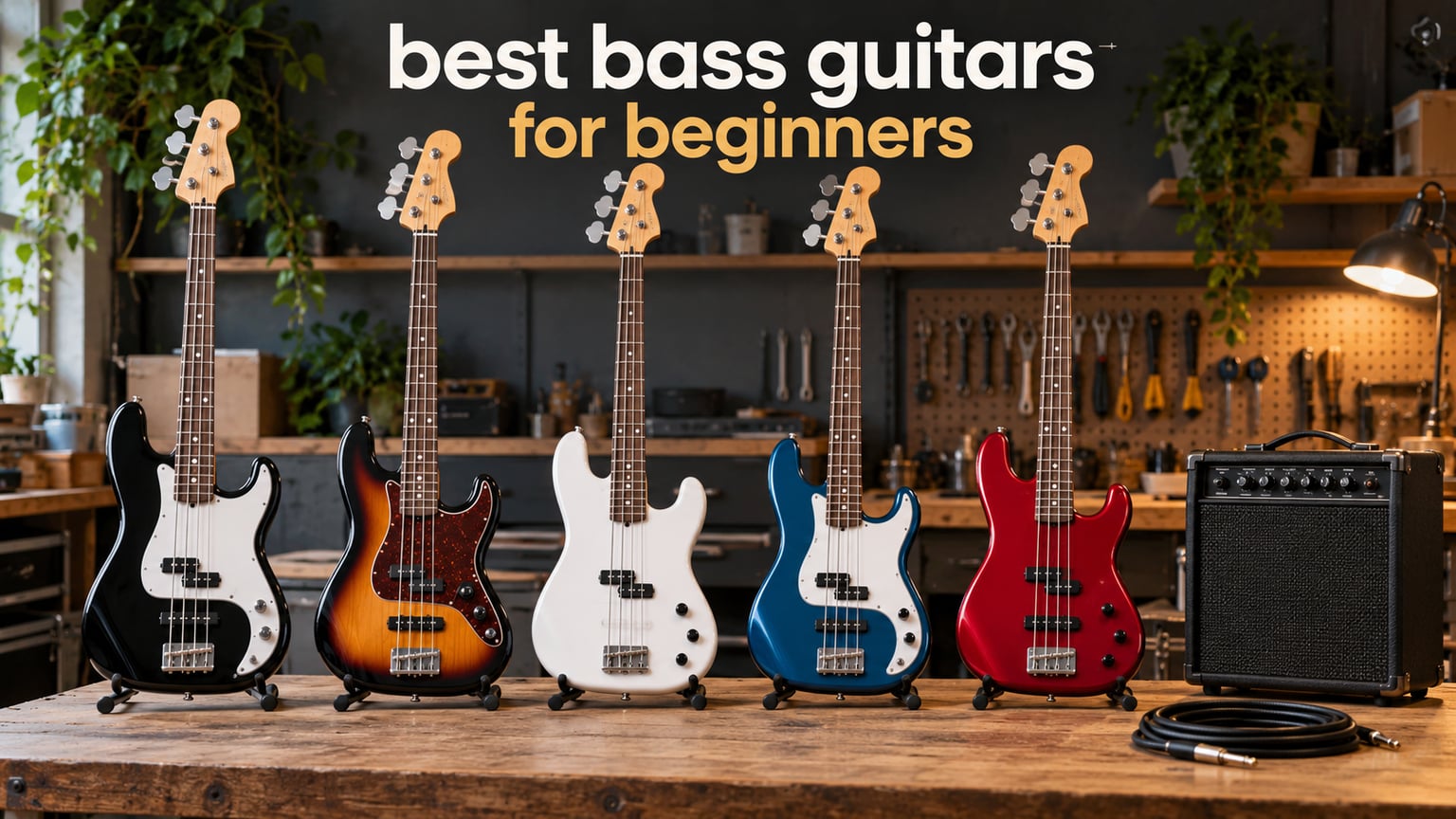 best bass guitars for beginners