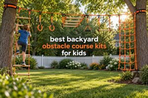 best backyard obstacle course kits for kids