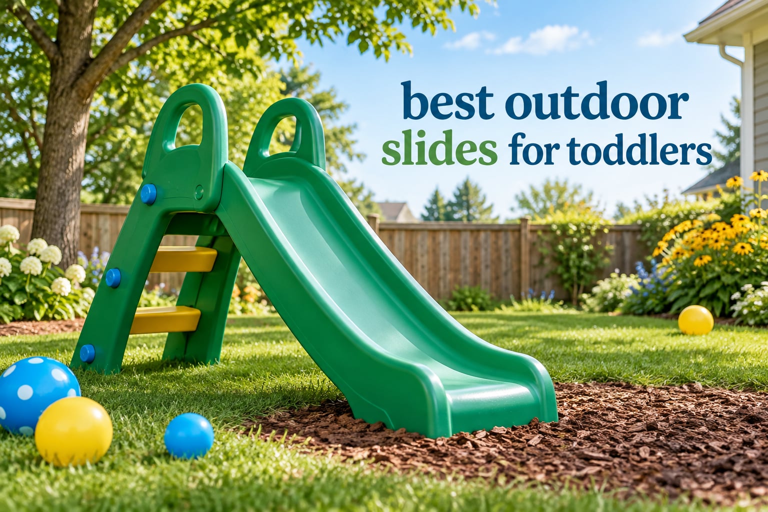 best outdoor slides for toddlers