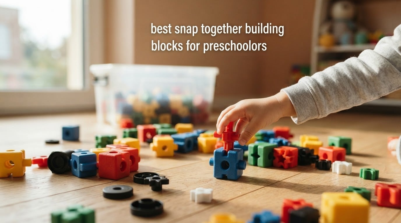 best snap together building blocks for preschoolers