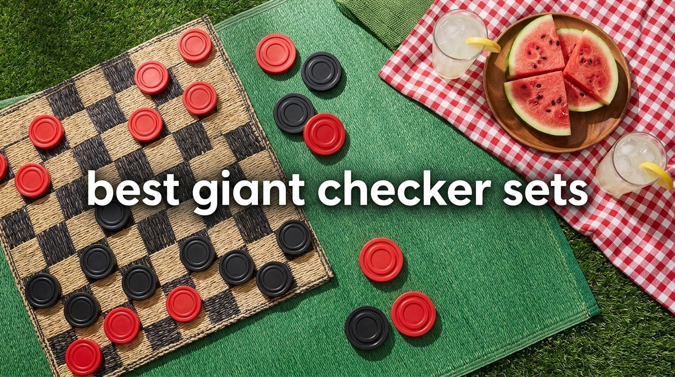 best giant checker sets