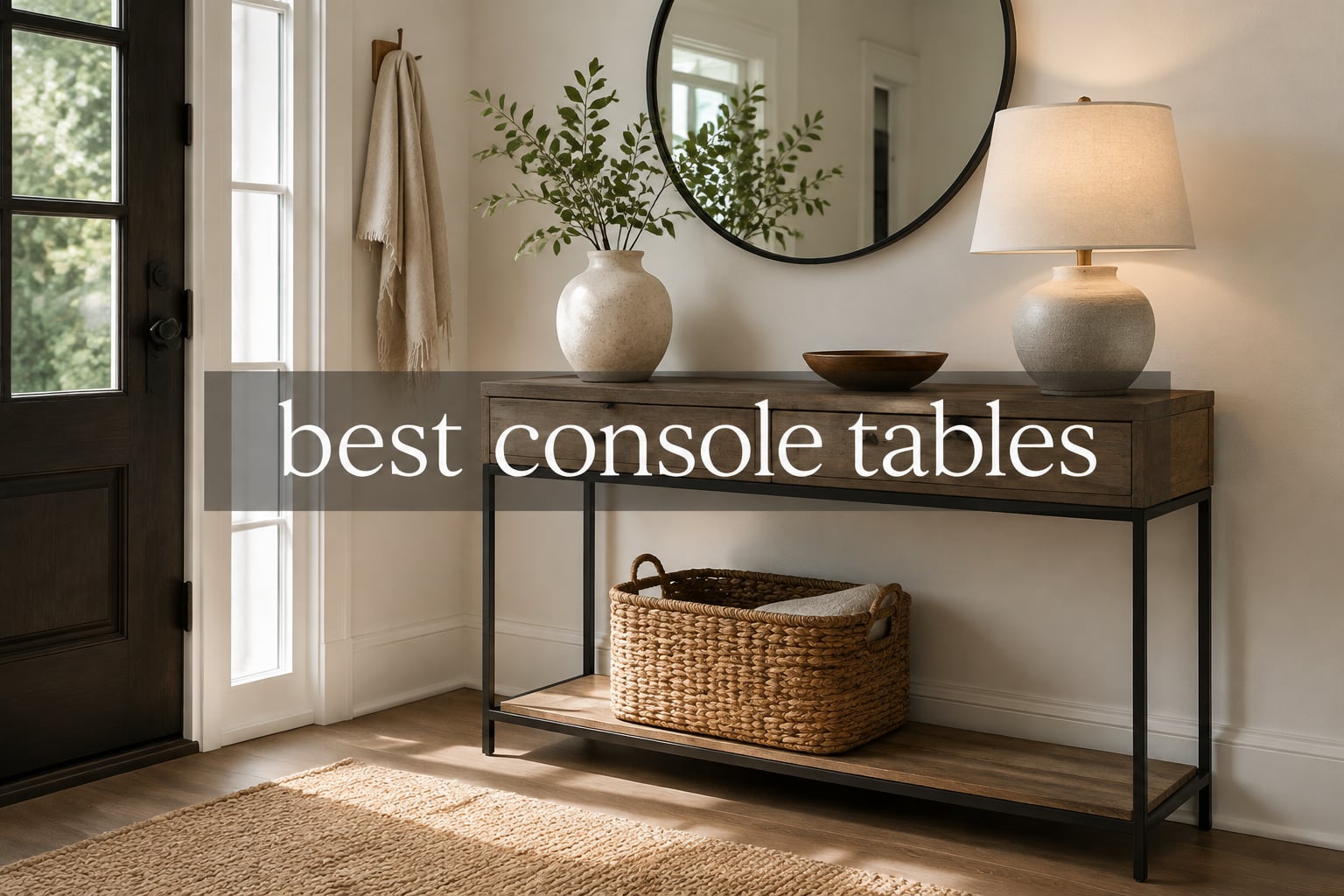 best console tables