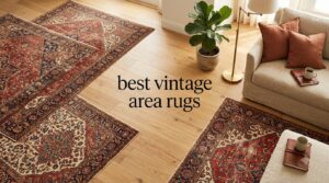 best vintage area rugs