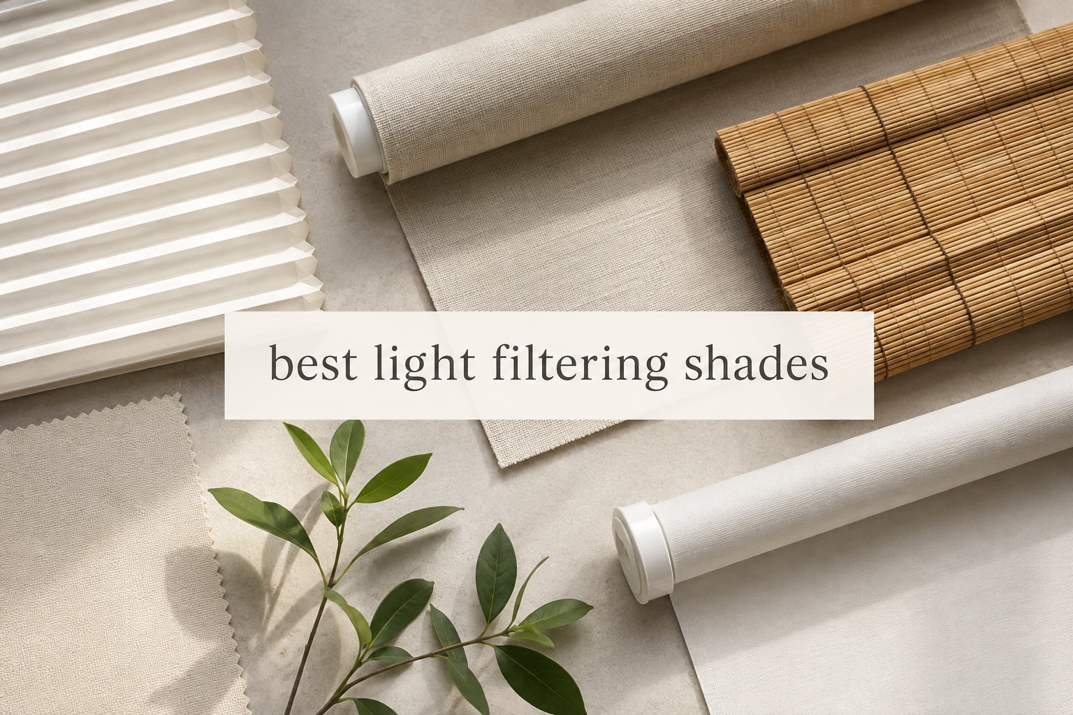 best light filtering shades