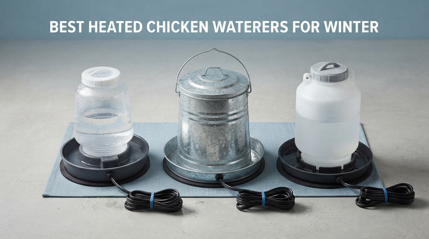 best heated chicken waterers for winter