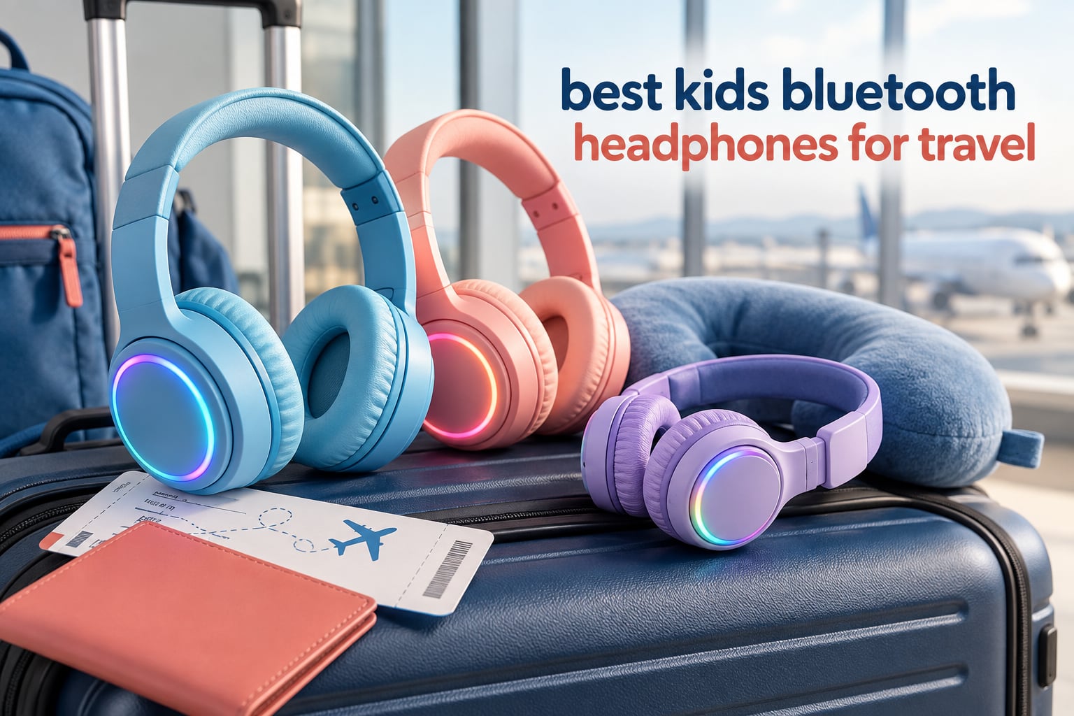 best kids bluetooth headphones for travel