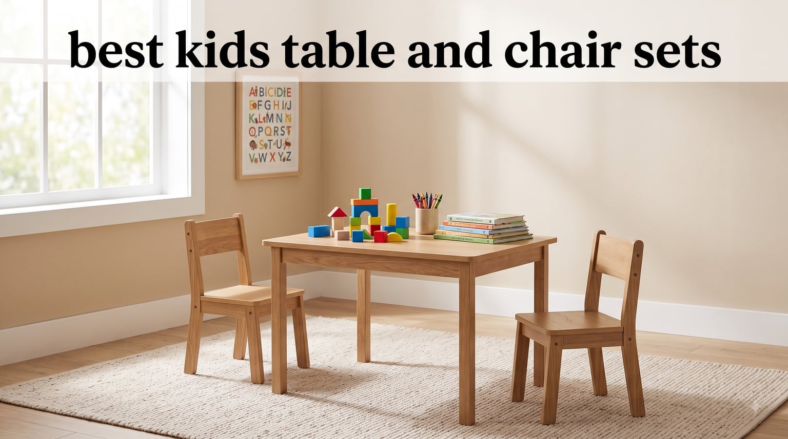 best kids table and chair sets