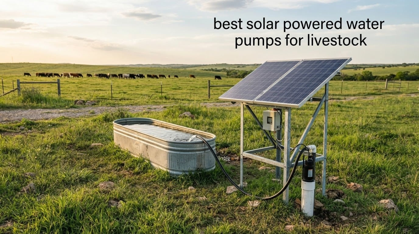 best solar powered water pumps for livestock