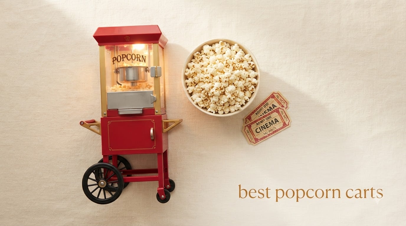 best popcorn carts