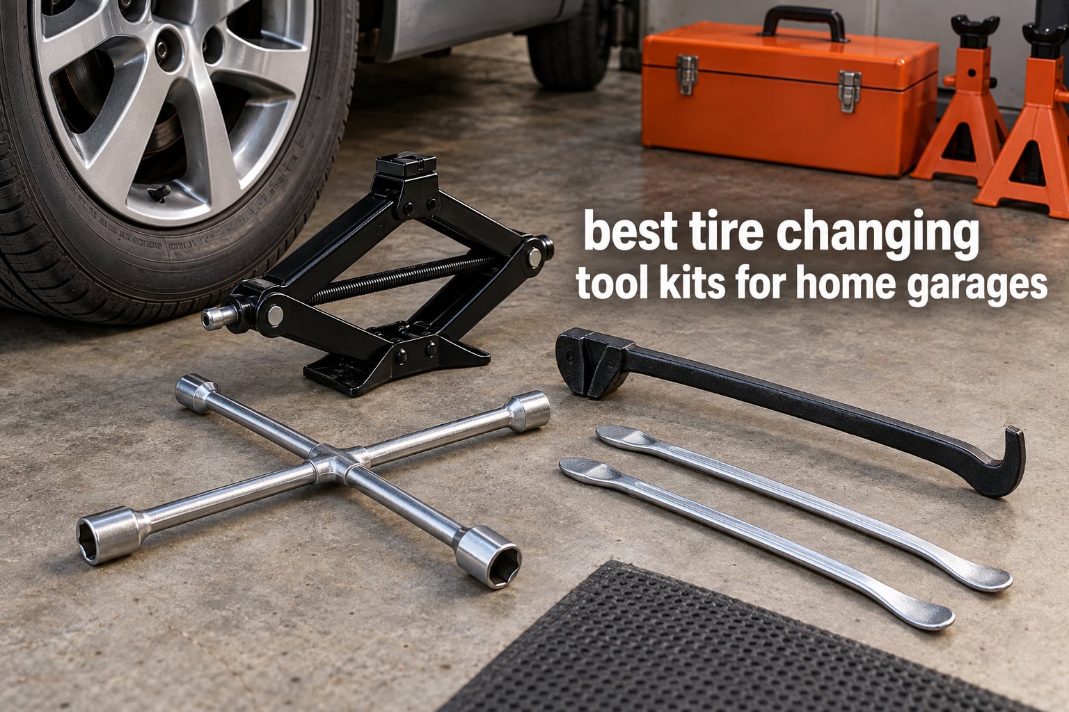 best tire changing tool kits for home garages