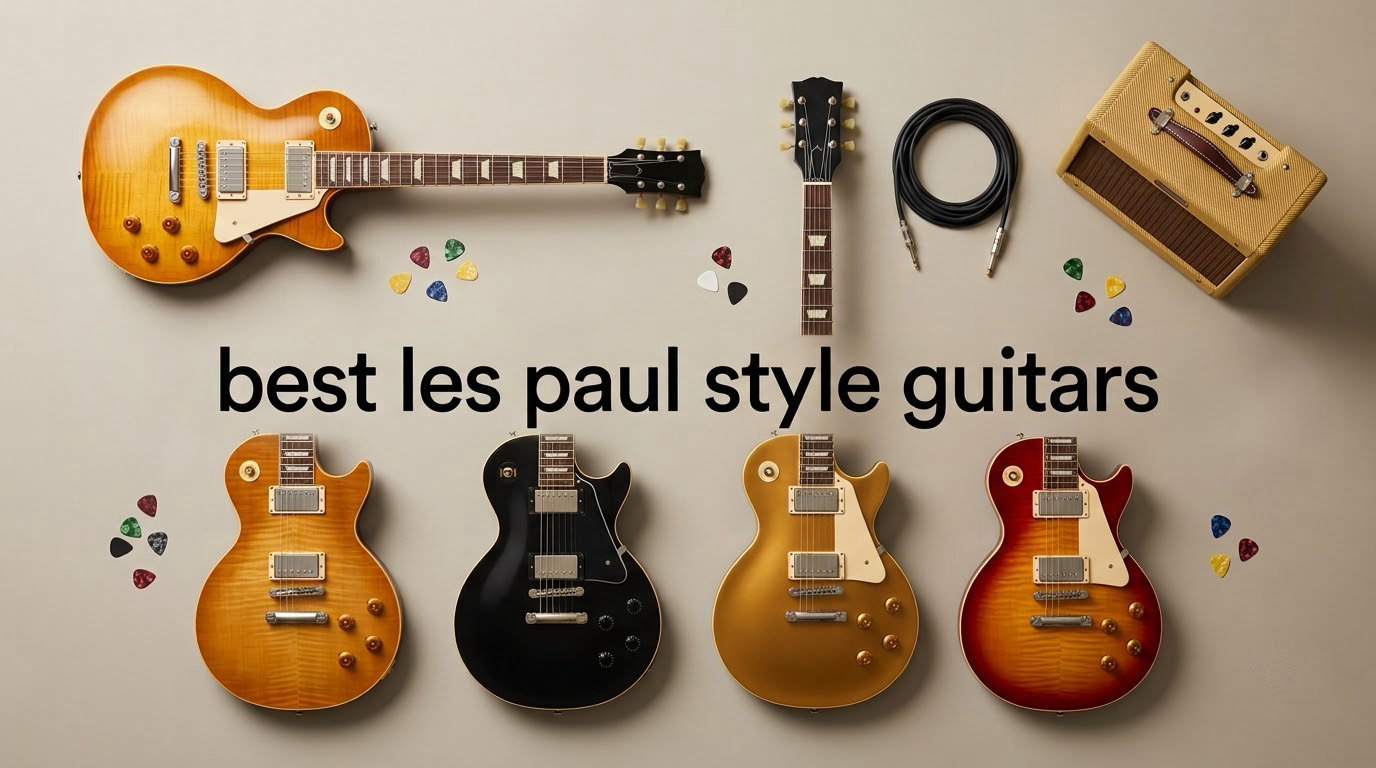 best les paul style guitars