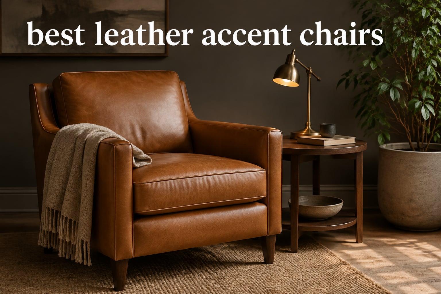 best leather accent chairs