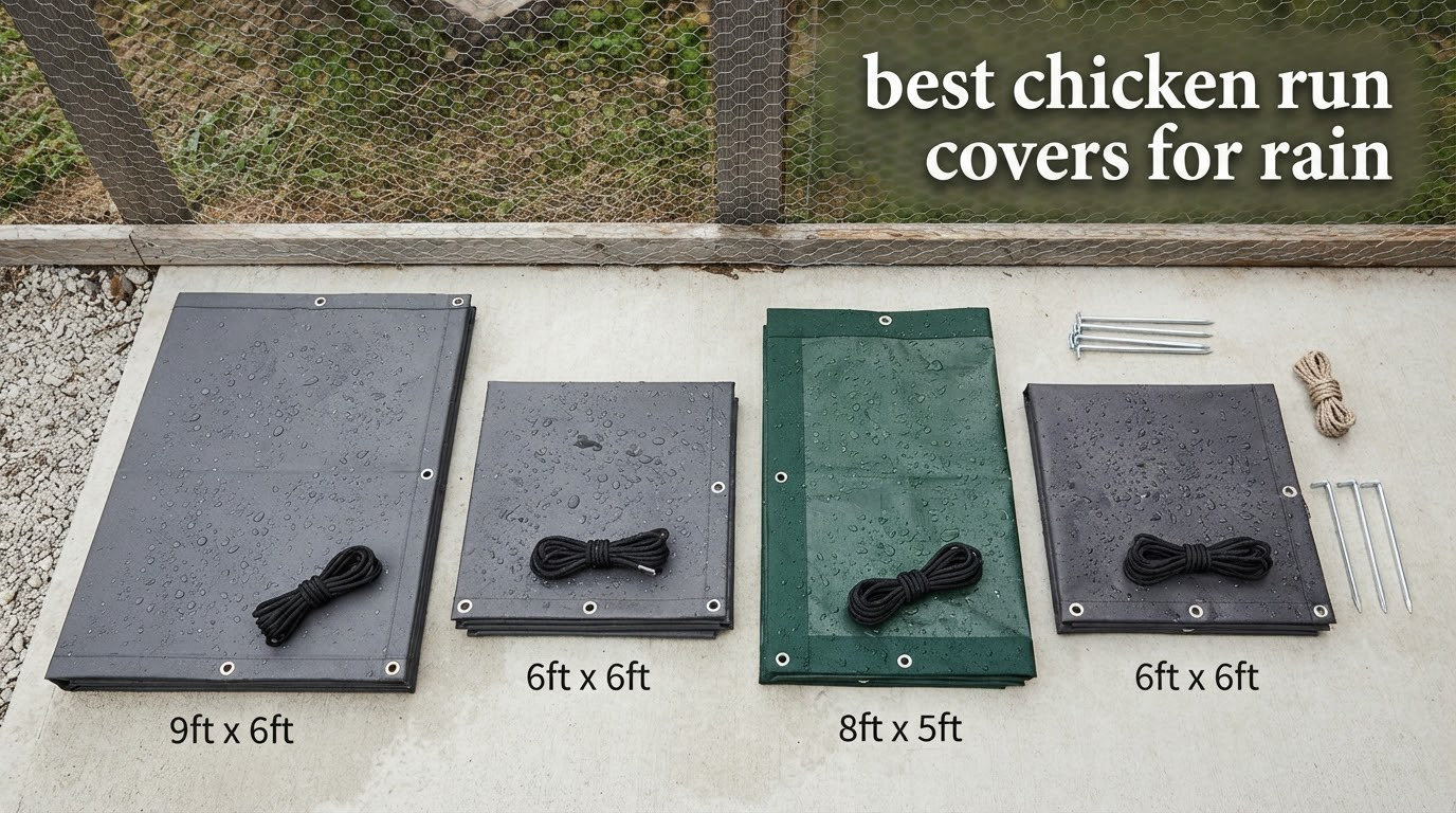 best chicken run covers for rain