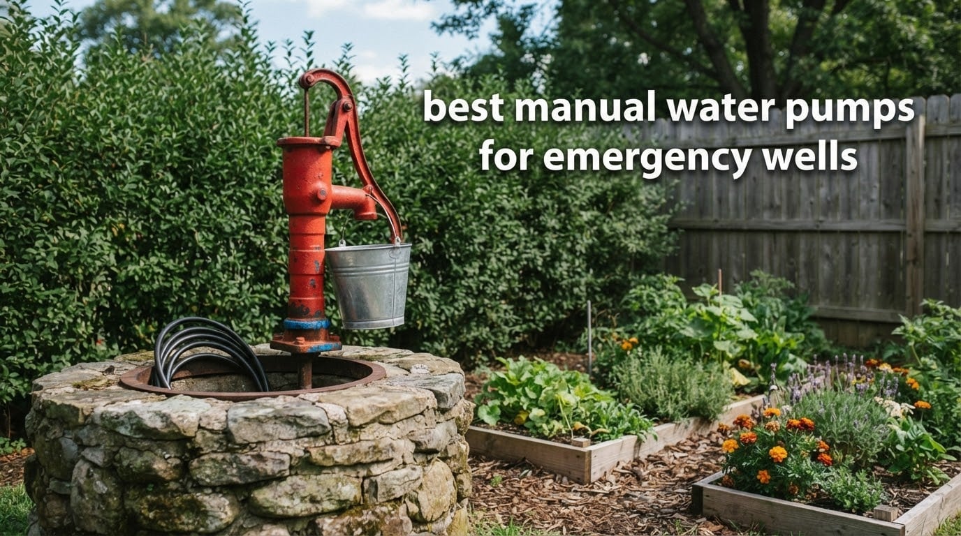 best manual water pumps for emergency wells