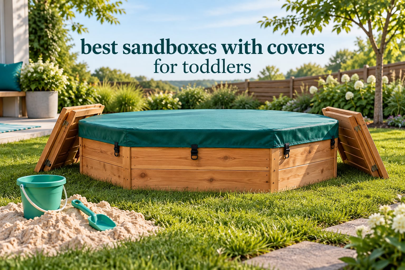 best sandboxes with covers for toddlers