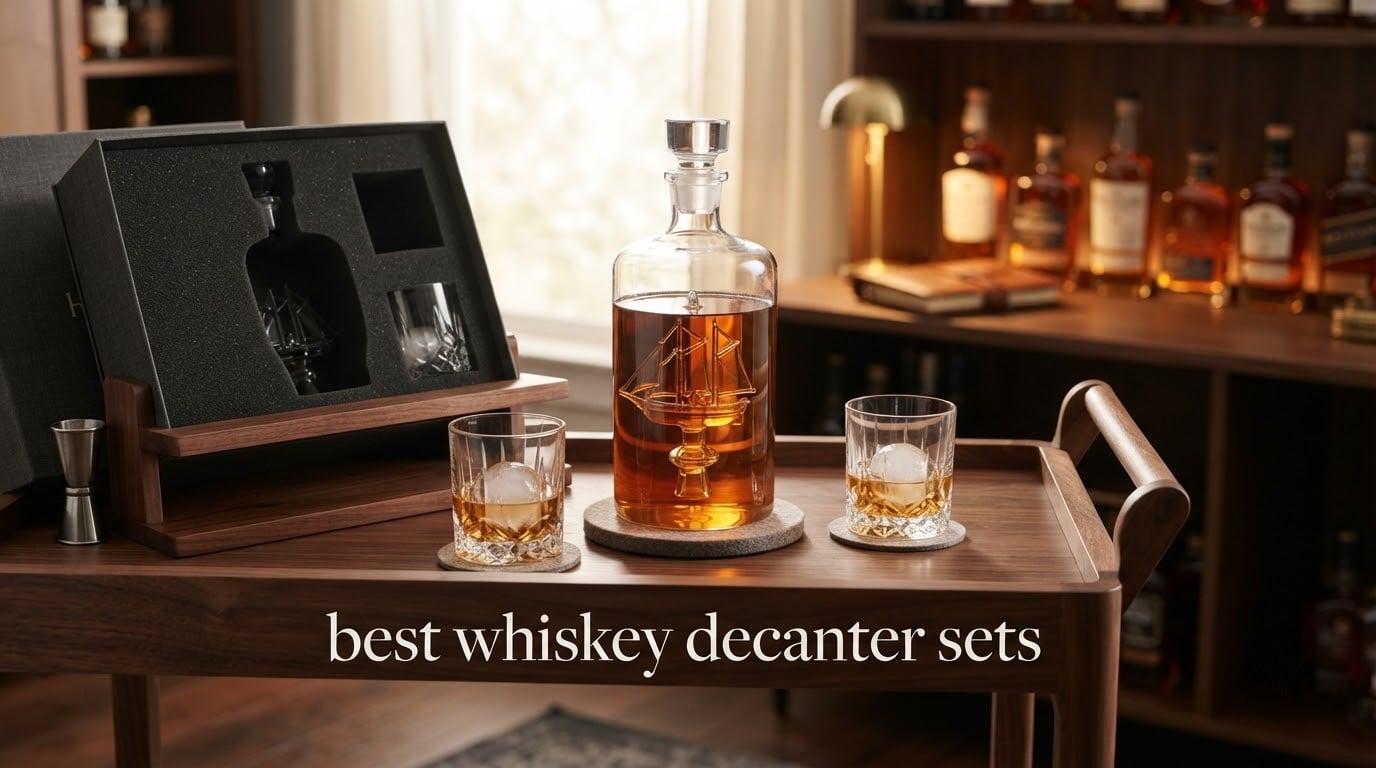 best whiskey decanter sets