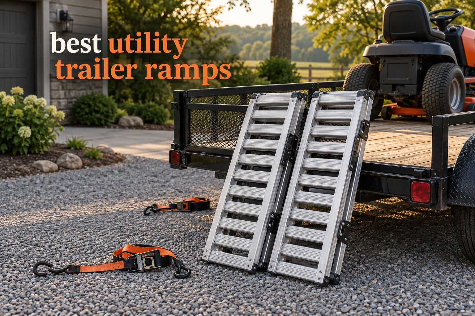 best utility trailer ramps