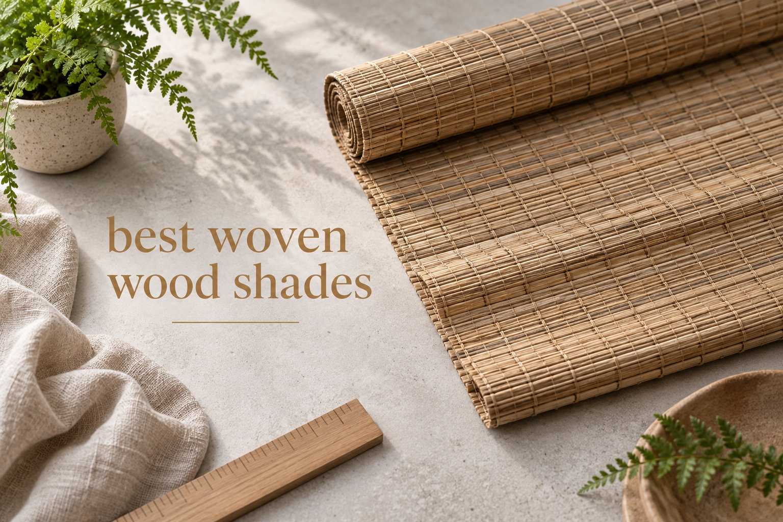 best woven wood shades