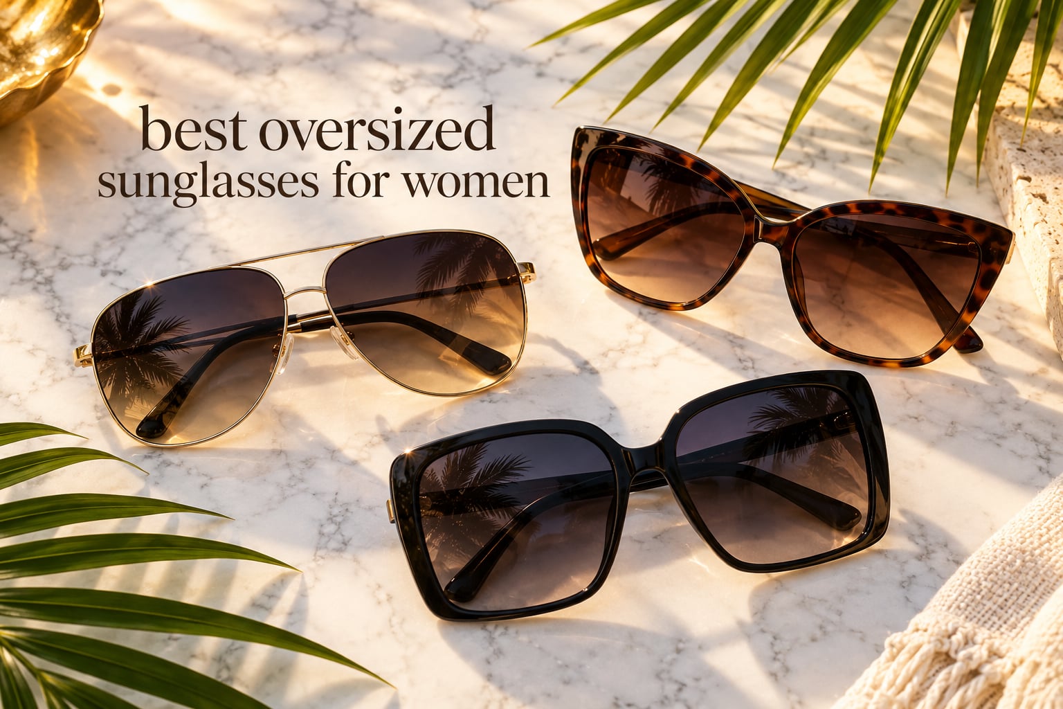best oversized sunglasses for women