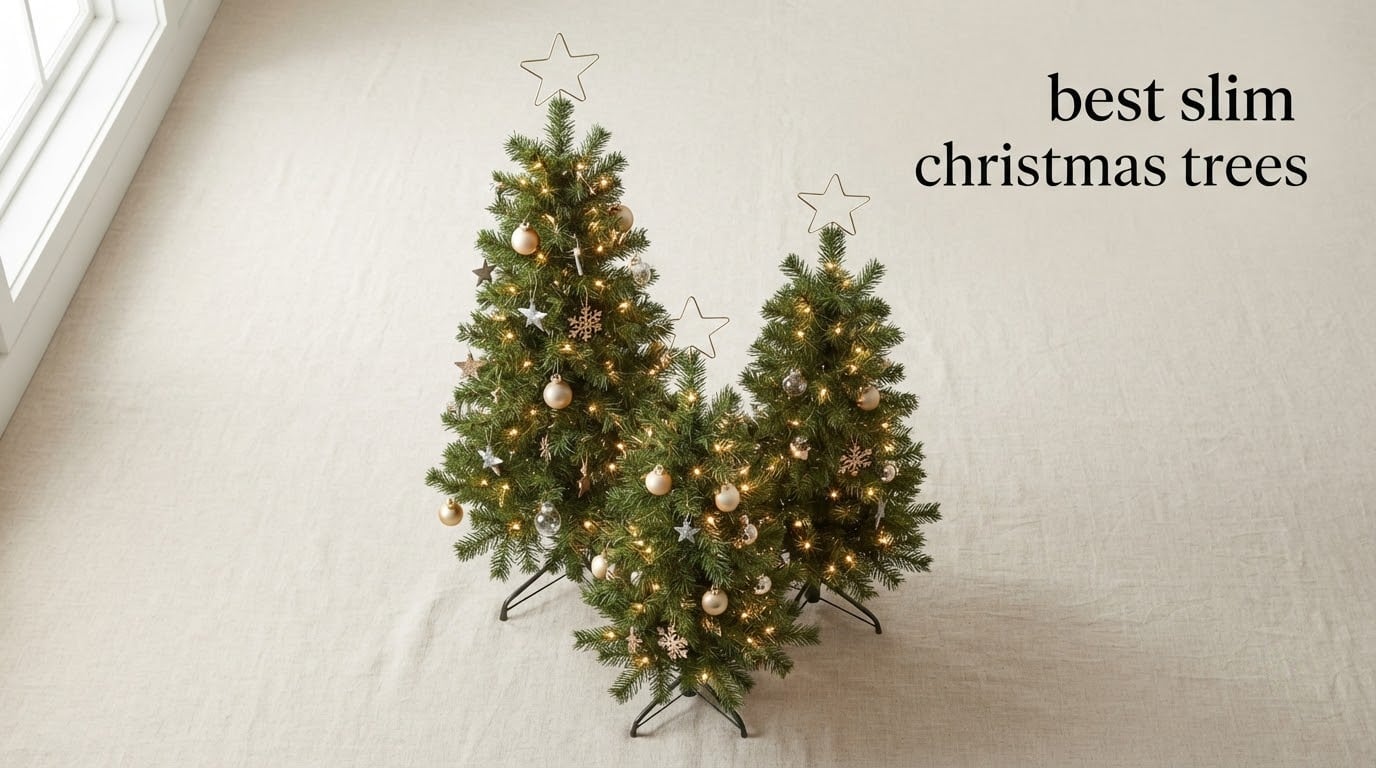 best slim christmas trees